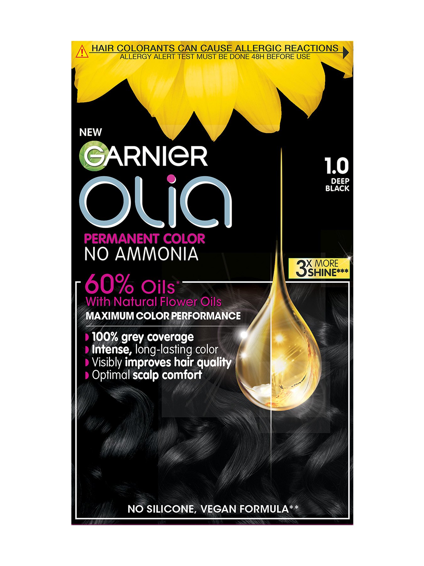 Garnier Olia 1.0 Intenzivno črna