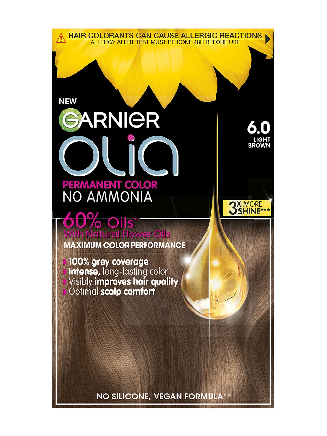 Garnier Olia 6.0 Svetlo rjava