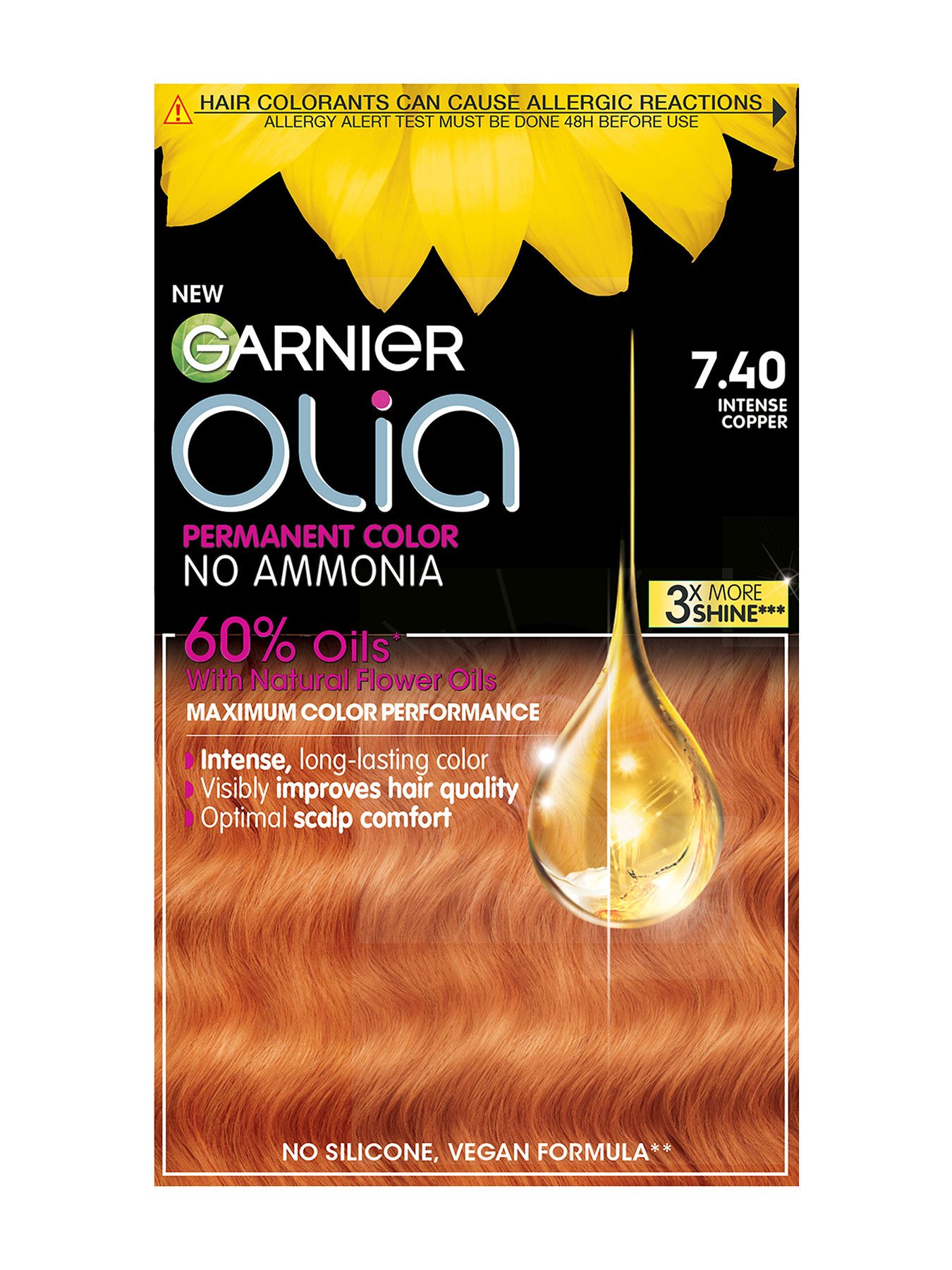 Garnier Olia 7.40 Intenzivno bakrena