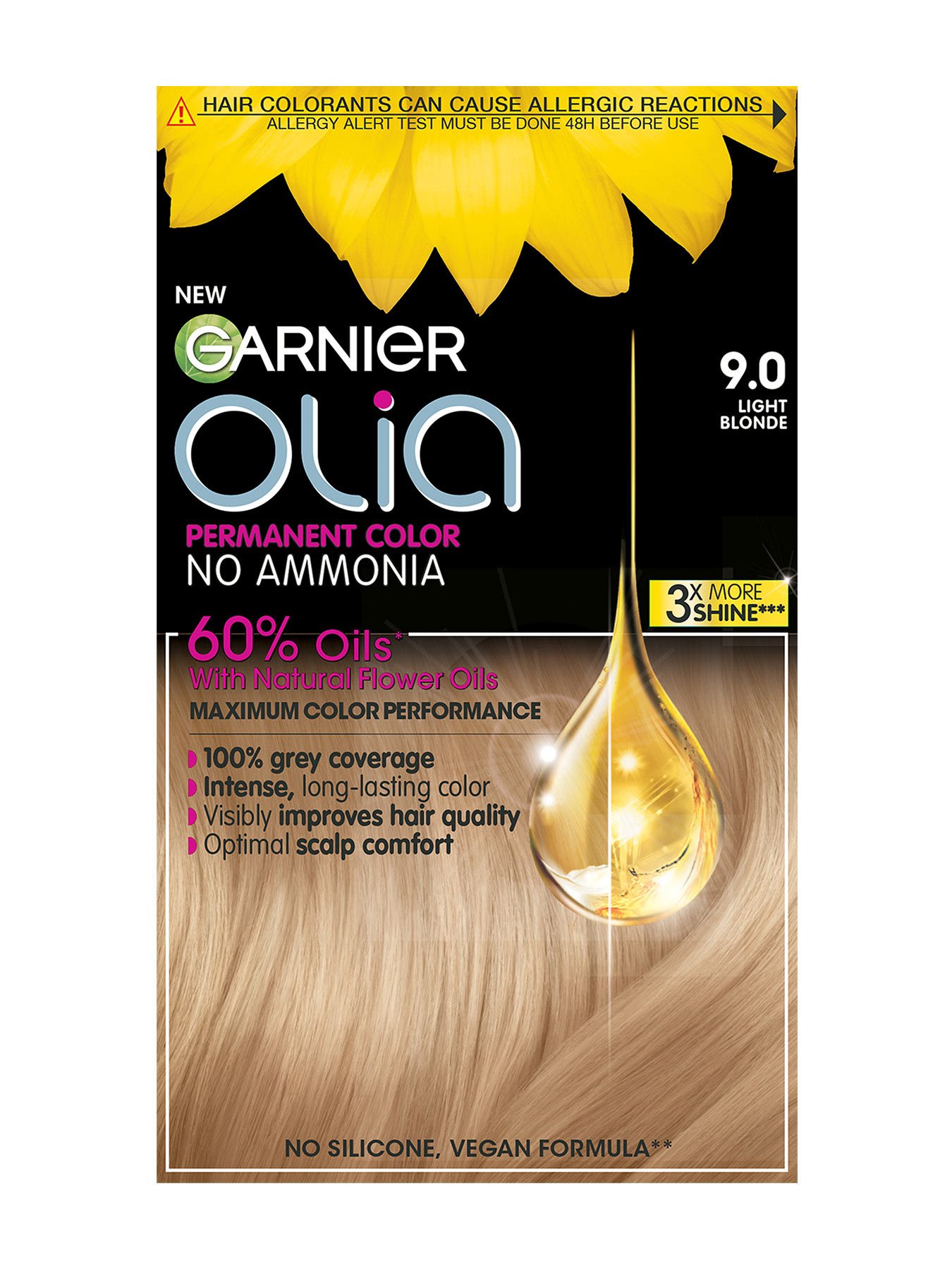 Garnier Olia 9.0 Svetlo blond